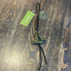 Vera Bradley Black and Green Wicked Witch Hat Bag Charm